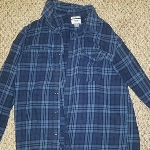 Blue flannel